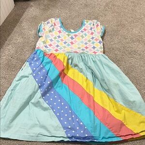 Colorful Geometric Kids Dress Matilda Jane size 10 Girls dress
